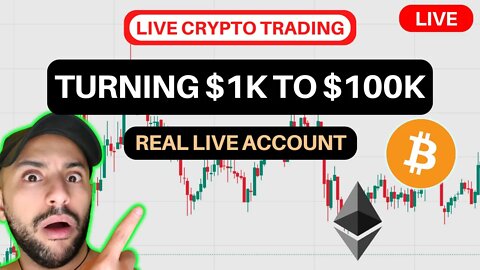 🔴 Watch Day Trading Live - Crypto Trading (Bitcoin, Ethereum, Terra Luna Classic, XRP)