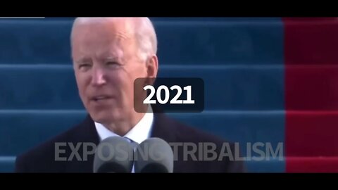 Biden: The Great Uniter 2021 — The Great Divider 2022