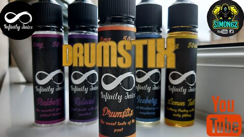 INFINITY JUICE "DRUMSTIX" E-LIQUID REVIEW #infinityjuiceuk#eliquid#vape 🔞