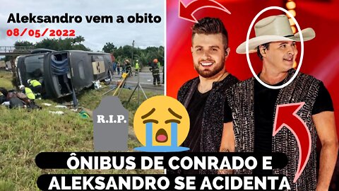 EM MIRACATU ONIBUS DE CONRADO E ALEKSANDRO SOFRE ACIDENTE, VITIMANDO 5 PESSOAS