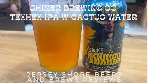 Shiner Texhex Cactus Water IPA