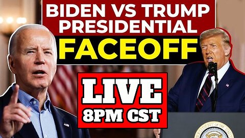 Donald Trump vs Joe Biden - First Presidental Debate - LIVE