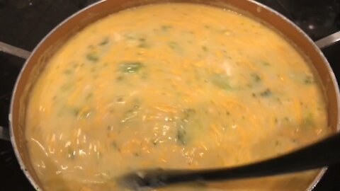 Cheese and Broccoli Chicken Soup