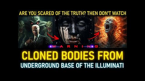 WARNING! CLONED BODIES FROM UNDERGROUND BASES OF REPTILIANS. LAST REPTILIAN INVASION!