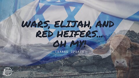 Sunday Sermon 6/23/24 Wars, Elijah and Red Heifers...Oh My! [ISRAEL UPDATE]