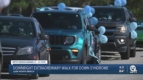 27th Down syndrome walk switches gears to car parade to support the cause