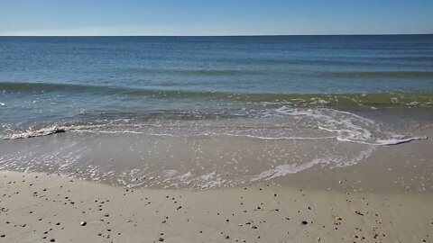 Cape San Blas Gulf Late Afternoon - Winter 2022