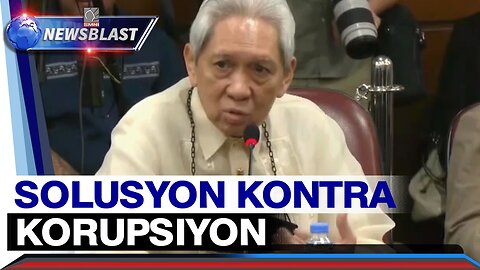 Ombudsman Martires, naglatag ng solusyon kontra korupsiyon sa pamahalaan