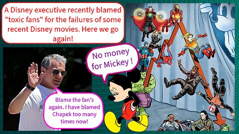 Disney Executive Puts The Blame On "Toxic Fans" For Recent Movie Flops