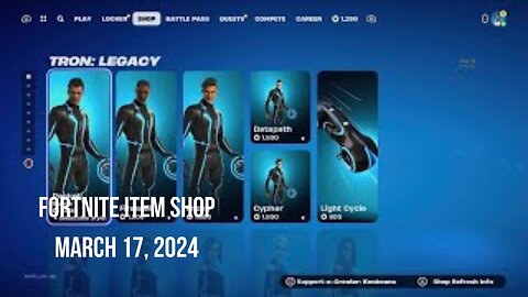 Fortnite Item Shop|March 17, 2024