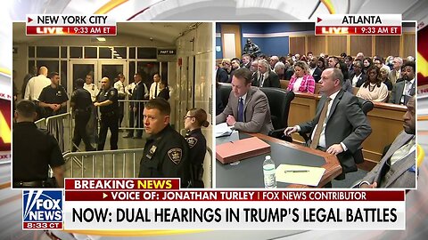 Jonathan Turley: Split Screen Of Dual Hearings Is 'Golden' For Trump