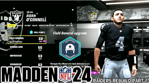 Madden 24 Raiders Rebuild Part 2 || Can We Win With AOC?