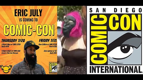 An Anonymous LIBERAL Activist Called Security on Eric July at San Diego Comic Con?