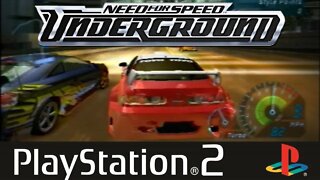 NEED FOR SPEED UNDERGROUND - PLAYSTATION 2