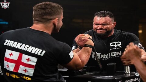 The Georgian Armwrestling Monster Irakli Zirakashvili