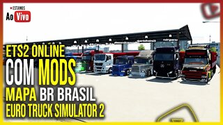 🔴 ETS2 1.44 MULTPLAYER MAPA BR BRASIL EURO TRUCK SIMULATOR 2 1.44