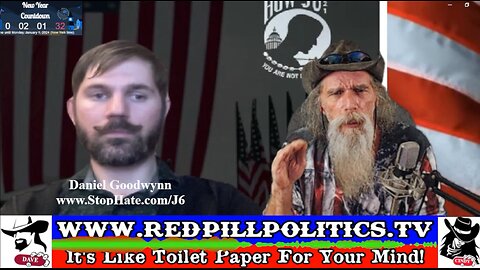 Red Pill Politics (12-31-23) - J6 Politial Prisoners Daniel Goodwynn & Susan Ianni