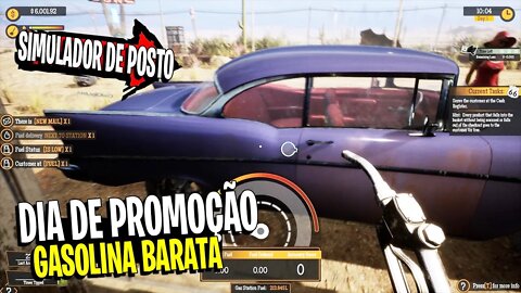 ▶️GASOLINA BARATA DIA DE FATURAR NO POSTO DE GASOLINA - SIMULADOR DE POSTO