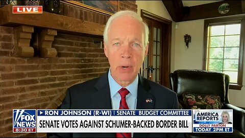 Sen Ron Johnson: Democrat Border Bill Killed Itself