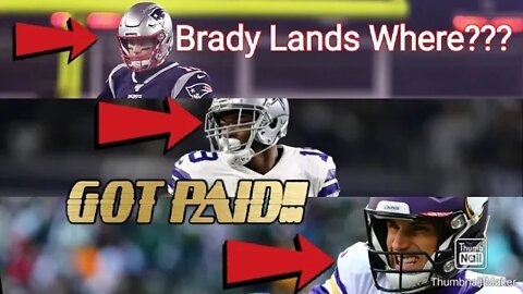 NFL Free Agents and Brady Talk