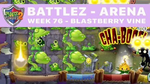 PvZ 2 - Battlez - Arena - Week 76 - Battle 9 - Level 1 Plants