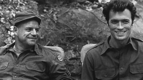 Don Rickles roasts Clint Eastwood on the set of Kelly's Heroes, 1968