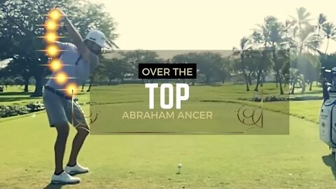 Abraham Ancer Over the Top Miracle Swing