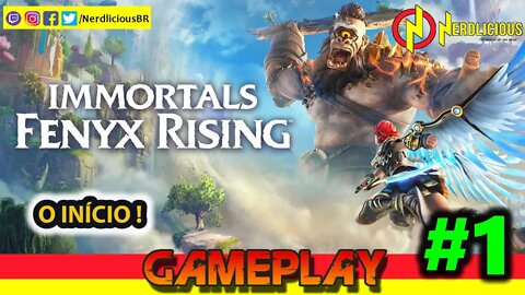 🎮 GAMEPLAY! A primeira hora de IMMORTALS FENYX RISING!