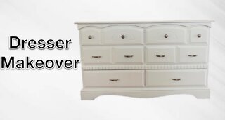 INFANT DRESSER MAKEOVER/ FURNITURE RESTORATION