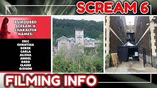 Scream 6 Filming Locations + Character Bios - 3rd Act Mansion + More!