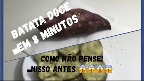 Não coma Batata Doce antes de ver esse Vídeo !! Como Não Pensei Nisso Antes