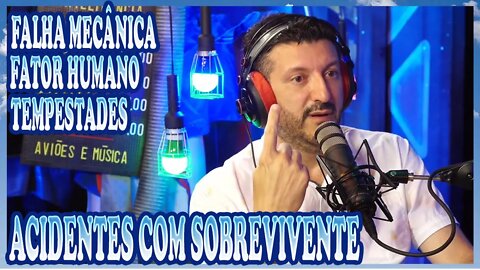 Lito Sousa recalls air accidents LITO SOUSA relembra ACIDENTES AÉREOS, que por pura SORTE ou MILAGRE, houve algum SOBREVIVENTE