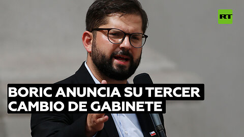 Boric anuncia su tercer cambio de gabinete