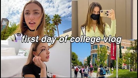 VLOG ★ my first day of college!