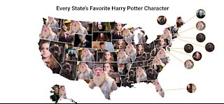 Study shows each state's favorite Harry Potter character