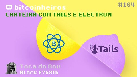 Carteira Bitcoin no Pendrive com Tails e Electrum