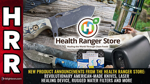 New product announcements from the Health Ranger Store...