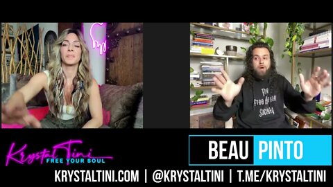 Beau Pinto Kind of Funny Comedian joins Krystal Tini TV, Free Your Mind Productions