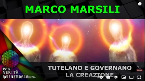 Marco Marsili - Tutelano e governano la creazione