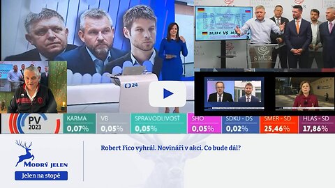 Robert Fico vyhrál. Novináři v akci. Co bude dál?