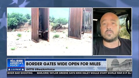 114 Gates Left Unmanned and WIDE OPEN on the Southern Border