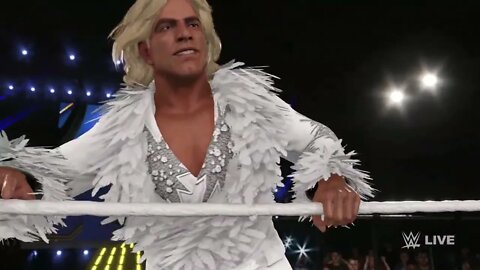 WWE 2k22 Ric Flair Nature Boy Entrance