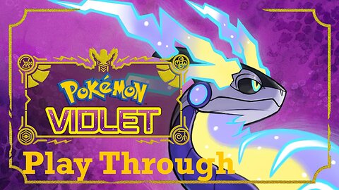 Pokemon Violet the first battle and catches! Play Through Part 2!