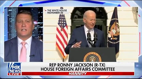 Ronny Jackson on Joe Biden’s awful health crisis