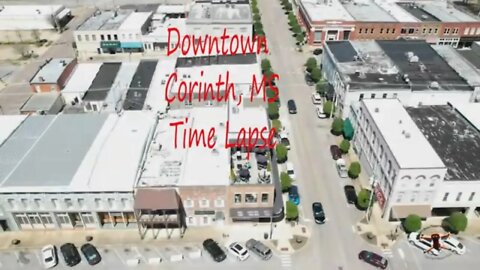 Downtown Corinth, MS - Time Lapse