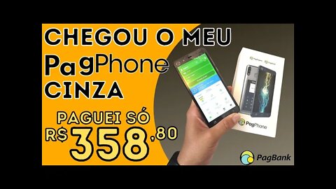 Chegou o 2° Segundo PagPhone! O SmartPhone da PagSeguro, que é máquina de cartão!