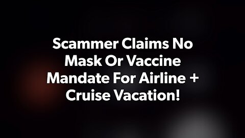 Blasian Babies DaDa Cruise Vacation Scammer!