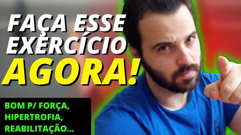 DESENVOLVIMENTO COM BARRA, o melhor exercício que você NÃO está fazendo!