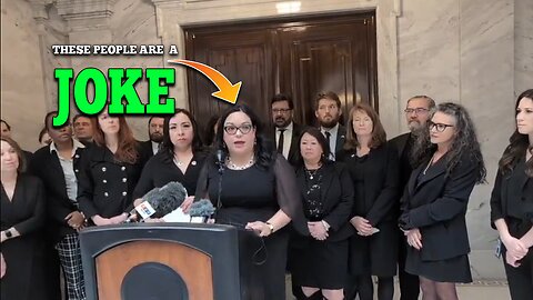 UTAH DEMS are wearing ALL BLACK as they are "HURTING"