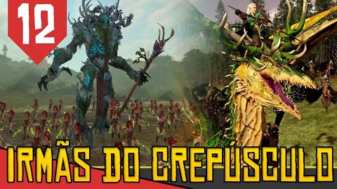 Corpo a Corpo vs DINOSSAUROS - Total War Warhammer 2 Irmãs do Crepúsculo #12 [Gameplay PT-BR]